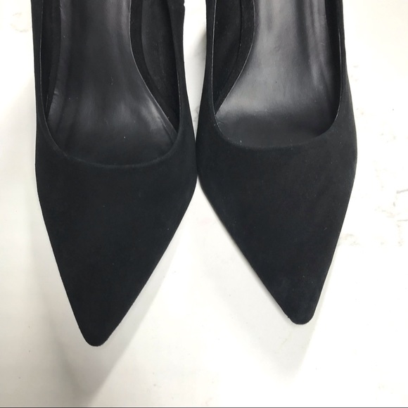 Kurt Geiger Black Suede Heels - Picture 6 of 12